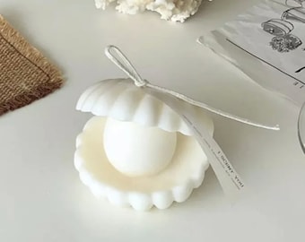 Large Pearl Shell Silicone Mold for Candles, Resin, Sculptures - New Design