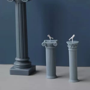 New Design | Roman Column Silicone Mold for Candles, Resin, Sculptures