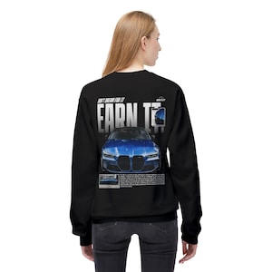 BMW M4 Sweatshirt for car and automotive enthusiasts