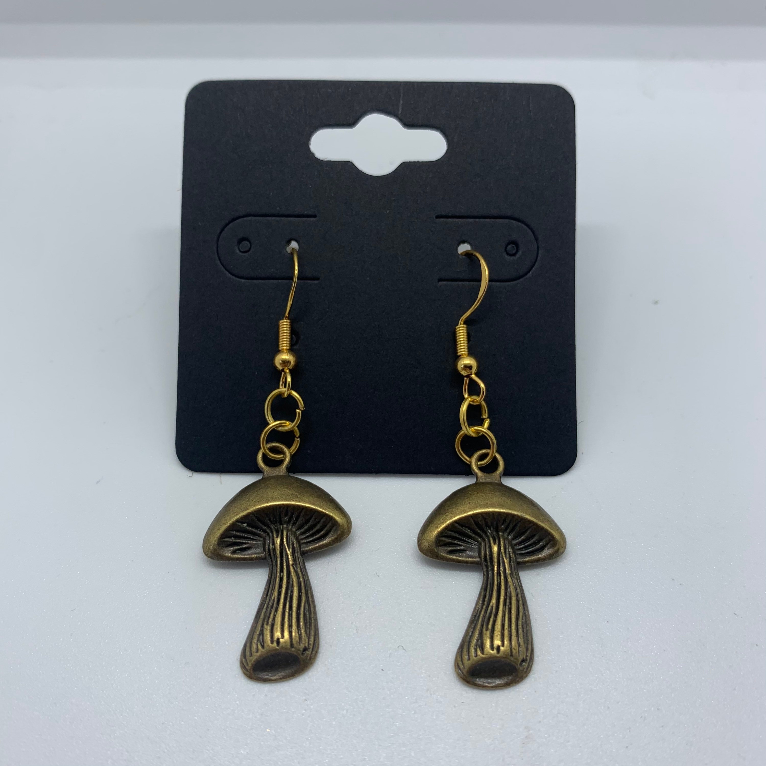 Mushroom Earrings Etsy