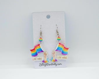 Love Wins LGBTQ Pride Flag