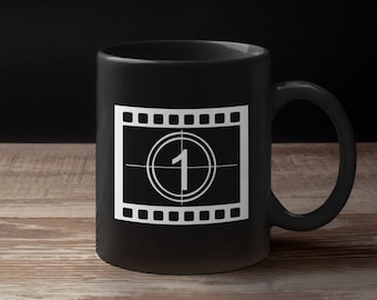 Black Cinema Mug