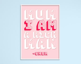 Cher Rich Man Etsy