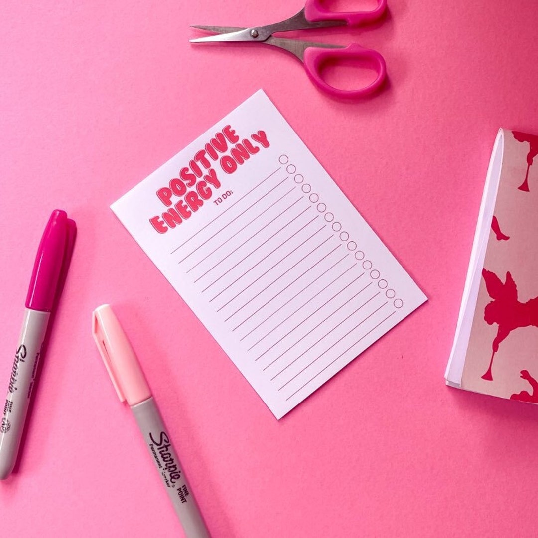 A5 Or A6 Notepad To do List Positive Energy Only 40 Pages Tear Off Page a5-or-a6-notepad-to-do-list-positive-energy-only-40-pages-tear-off-page