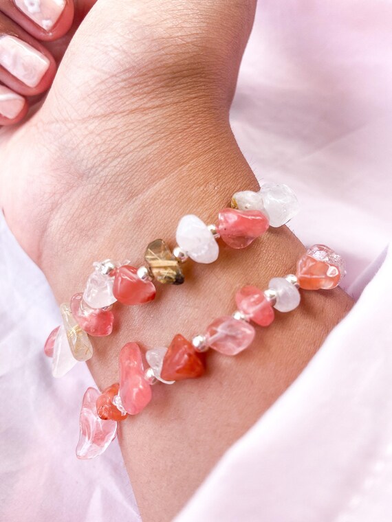 Positivity crystal sale bracelet