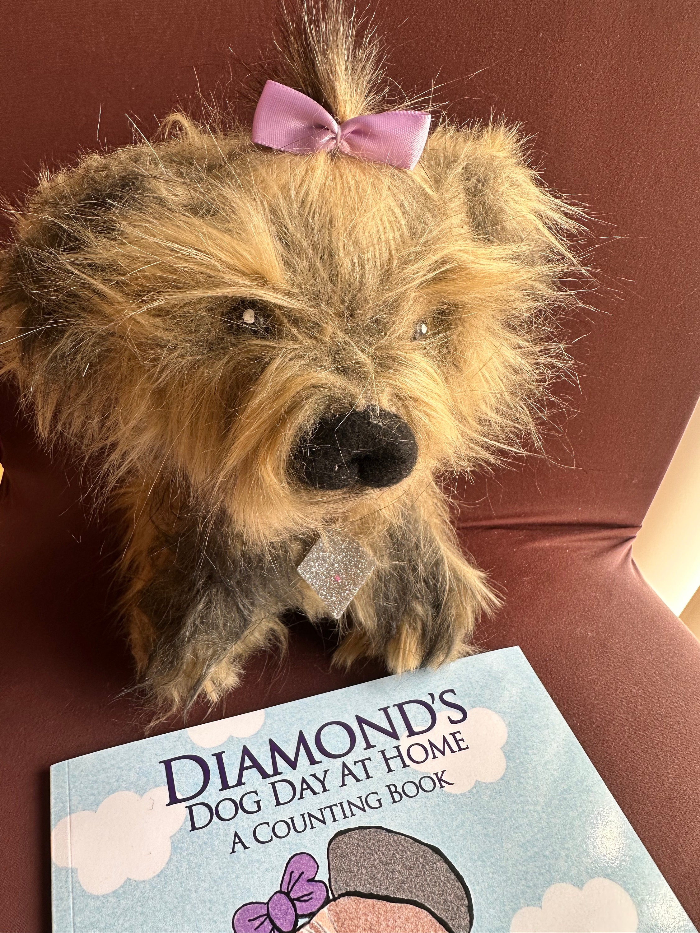 Small dog sticker diamond painting kit - Folksy