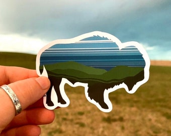Prairie Native Waterproof Sticker