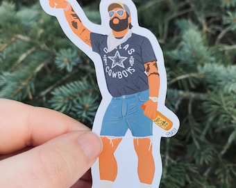 Koe Boy Matte Waterproof Sticker
