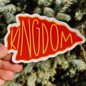Arrowhead Kingdom Waterproof Sticker