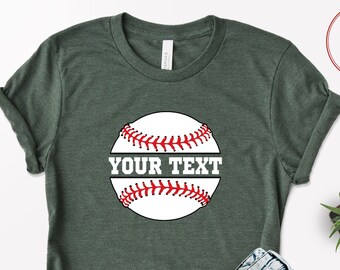 Baseball Shirt - Etsy