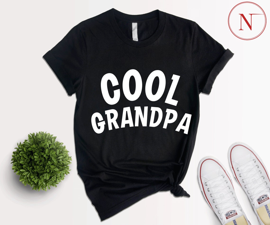 Cool Grandpa T-Shirt Funny Grandpa Shirt Father's Day | Etsy