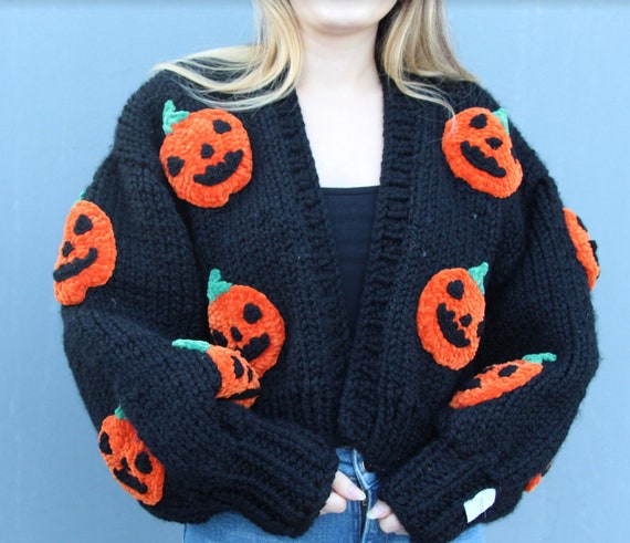 halloween cardigan