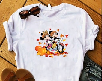 Disney Thankful shirt, Mickey Minnie Thanksgiving Shirts, Thanksgiving Sweatshirt, Disney Fall shirt, Disney Cruise Thanksgiving shirt-S24