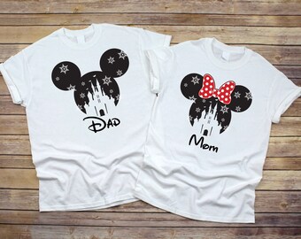 Family Shirts-Matching Ear Shirts, Castle Shirts-Castle Family Shirts,Family Trip Shirts-Family Trip Matching Outfit-Personalized Gift Shirt