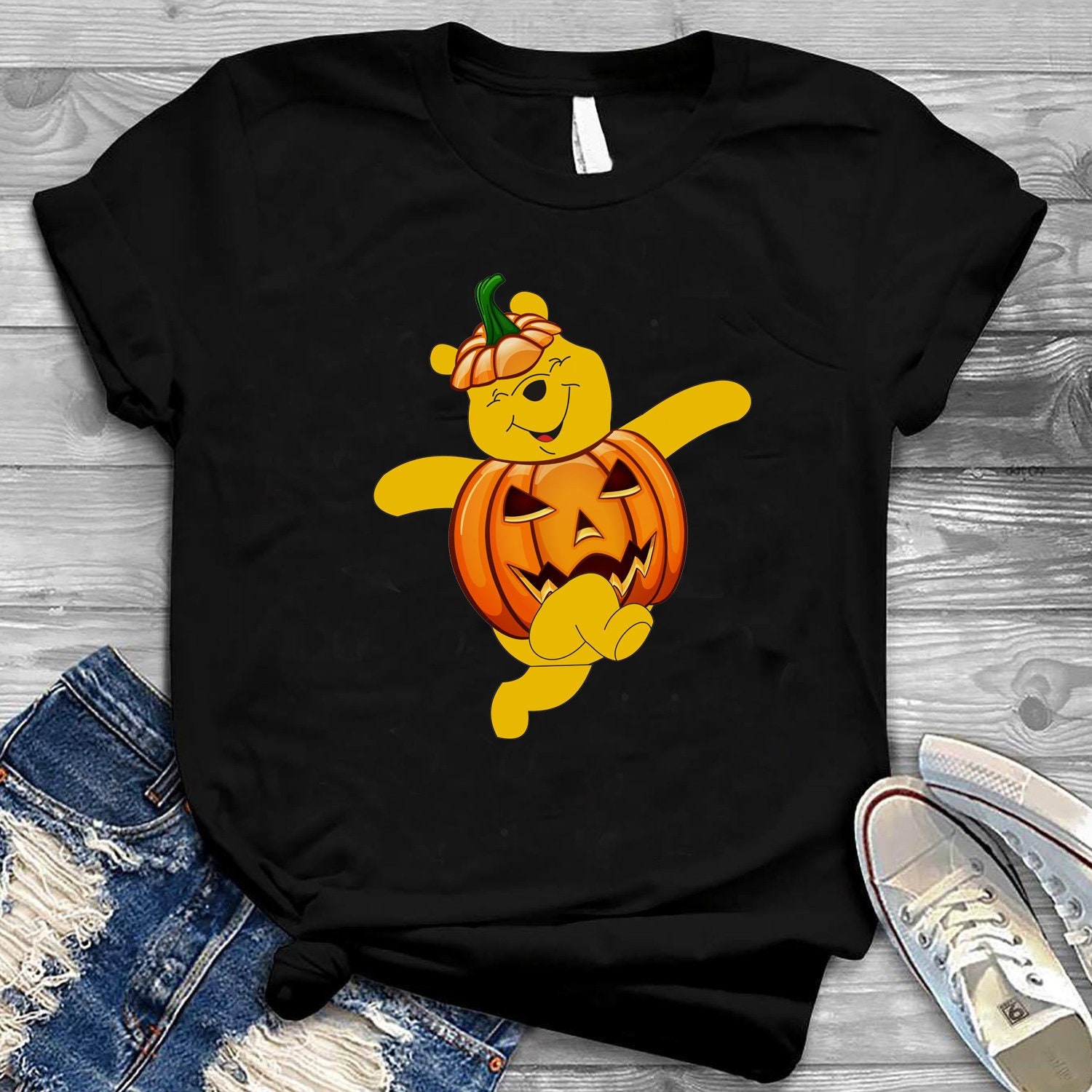 Discover Winnie The Pooh Halloween T-Shirt