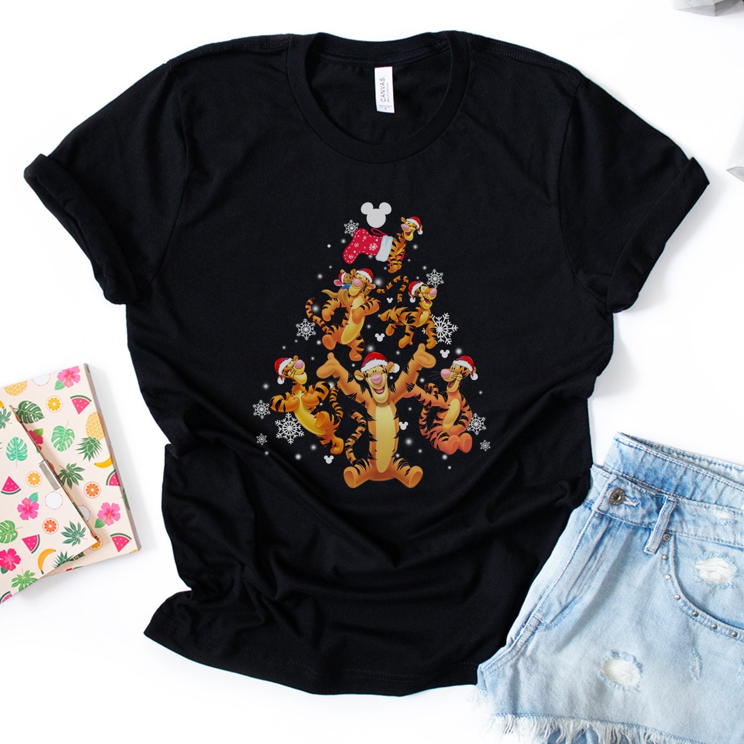 Discover Tigger Christmas Shirt, Winnie The Pooh Disney Shirt, Christmas Tigger Shirt