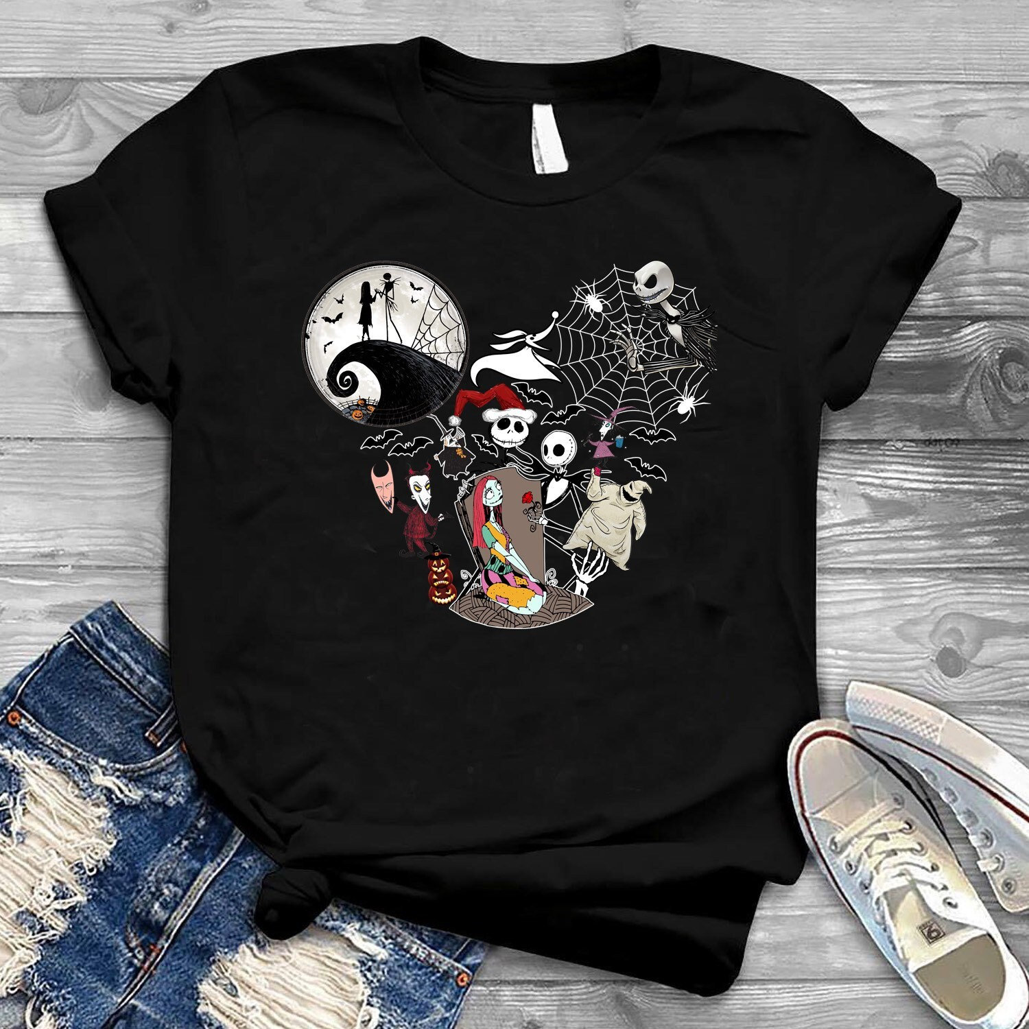 The Nightmare Before Christmas Shirt,christmas Disney Shirt