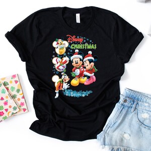 Cute Ho Ho Ho Christmas, Disney Christmas Tee, Christmas Gift, Disney Family Shirt, Matching Family Tees,Disney Sweater, Disney Cruise Shirt