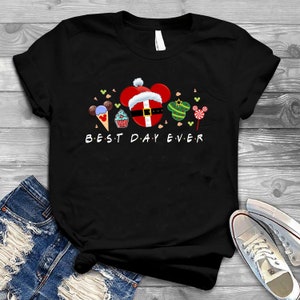 Disney Christmas Snacks Shirt, Best Day Ever Shirt, Disneyland gift shirt, Christmas Disney World shirt, Mickey Snacks Shirt-J64New