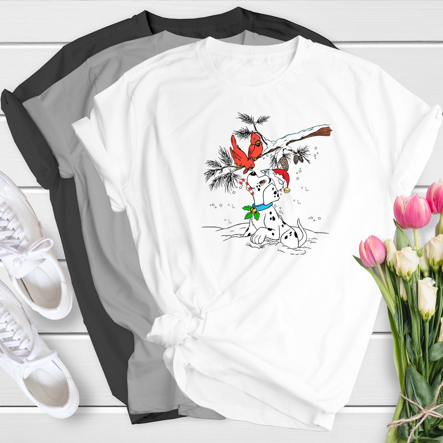 Discover Cute 101 Dalmatians Christmas Shirt, Disney Vacation Shirt
