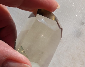 Golden Citrine Freeform Crystal: Brazilian Pocket Stone