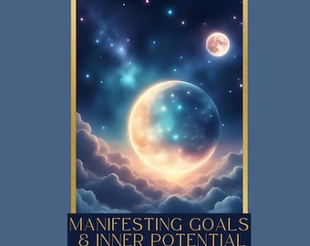 Manifestation Guide eBook: 8-Step Goal Setting, Spiritual Self-Help (PDF Download