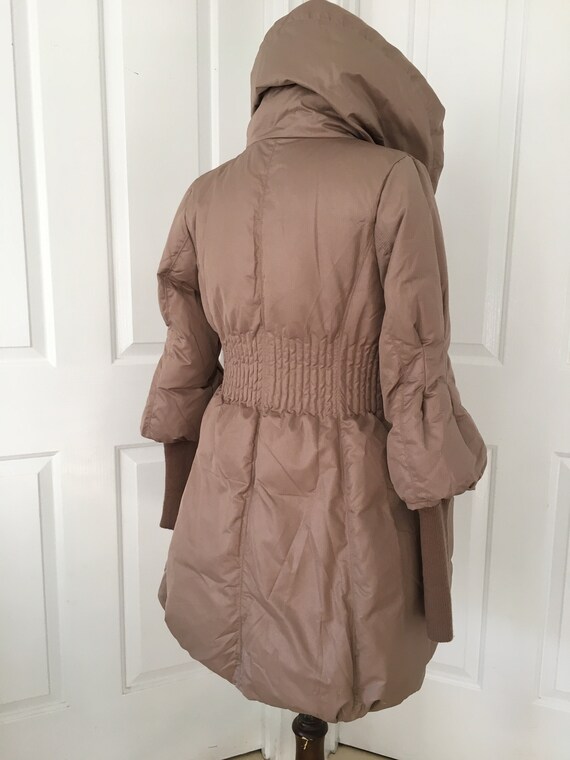 Tres Chic Mutton Sleeve Feather Down Jacket - image 5