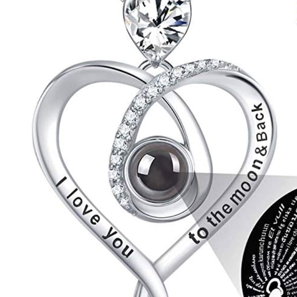 I Love You 100 Languages Necklace - Etsy