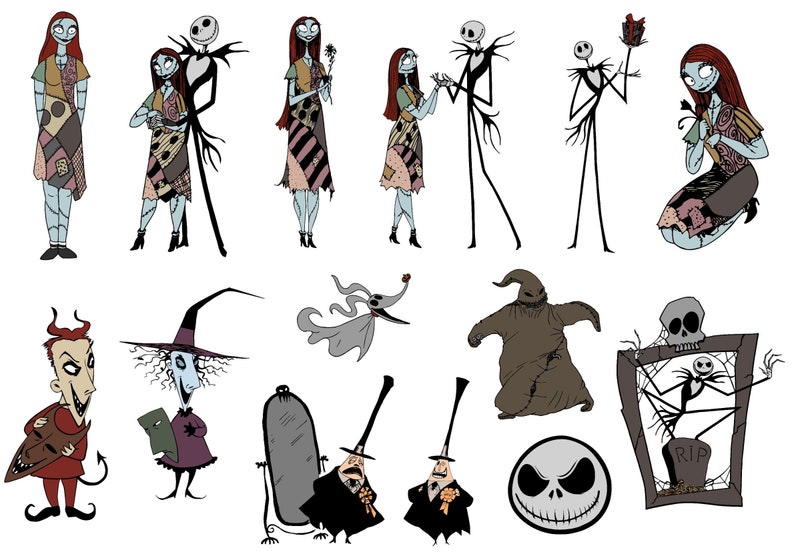 Download 1500 Nightmare Before Christmas SVG Mega Bundle | Etsy