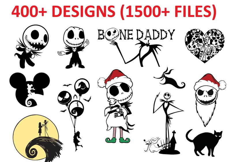 Download 1500 Nightmare Before Christmas SVG Mega Bundle | Etsy