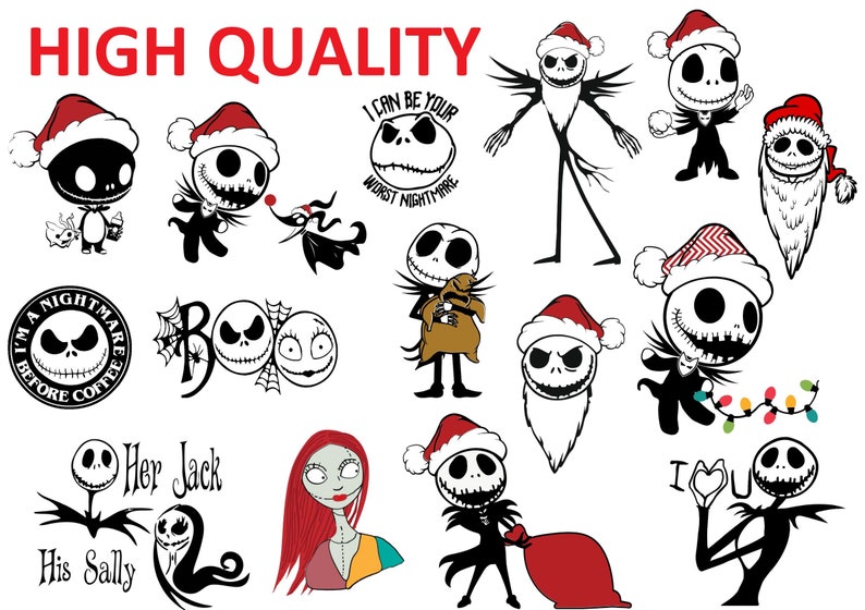 Download 1500 Nightmare Before Christmas SVG Mega Bundle | Etsy