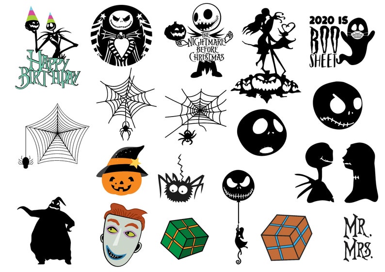 Download 1500 Nightmare Before Christmas SVG Mega Bundle | Etsy