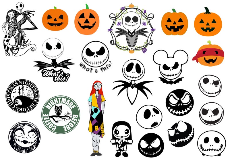 Download 1500 Nightmare Before Christmas SVG Mega Bundle | Etsy