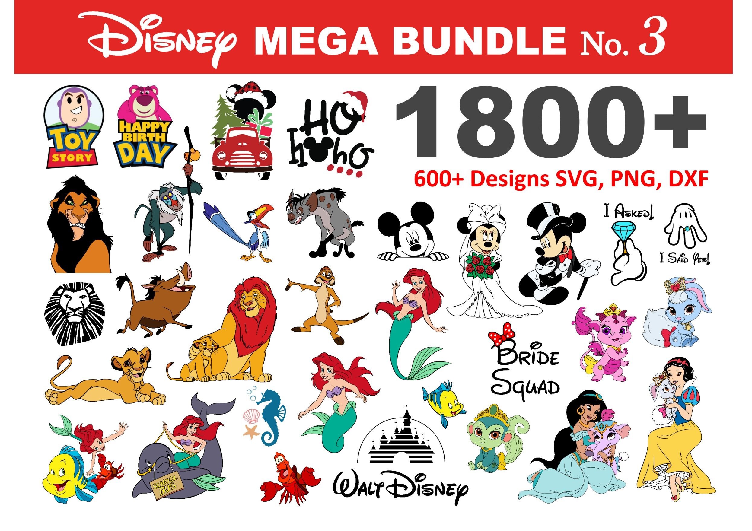 Free Free 300 Mega Disney Bundle Svg SVG PNG EPS DXF File