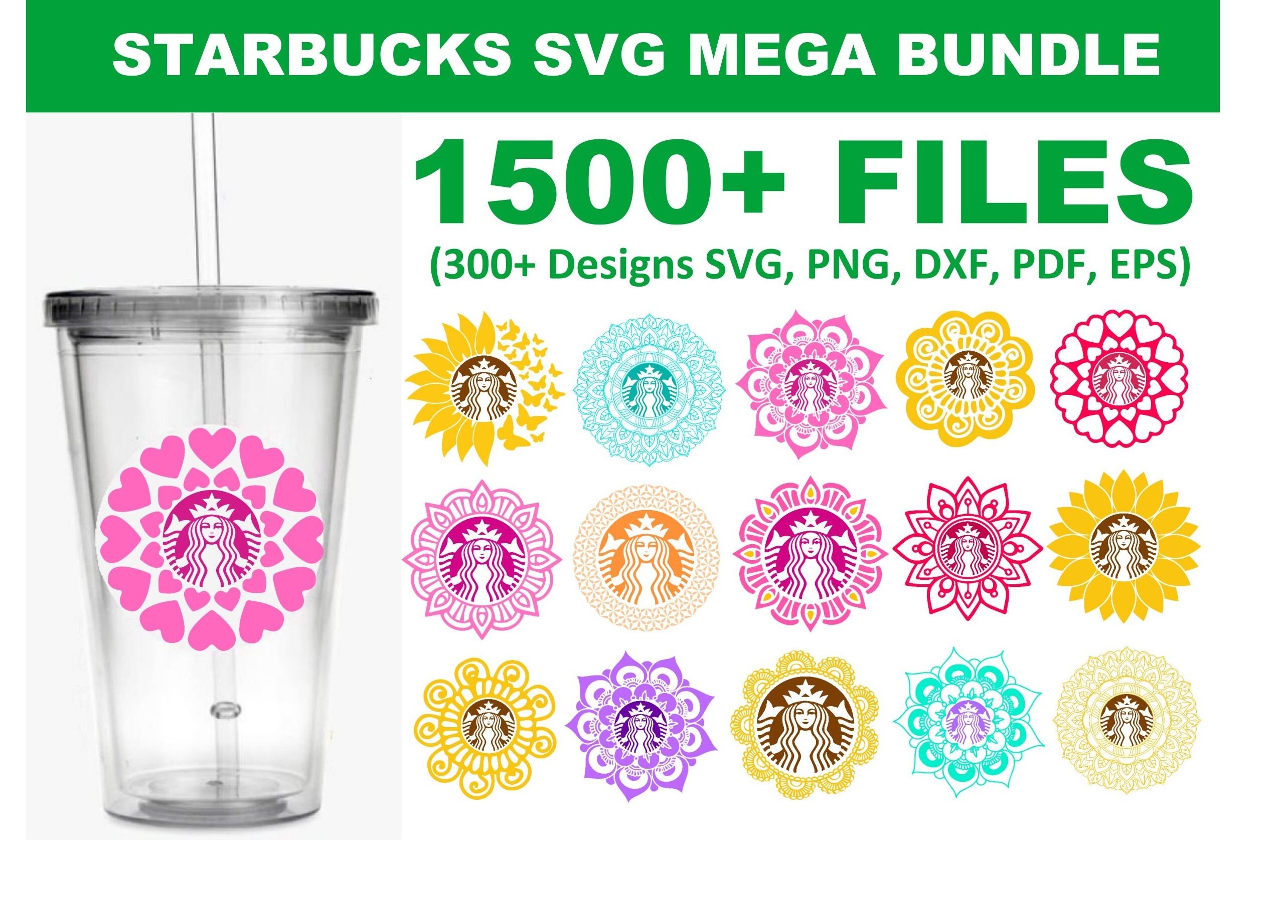 Download 1500 Starbucks Svg Mega Bundle
