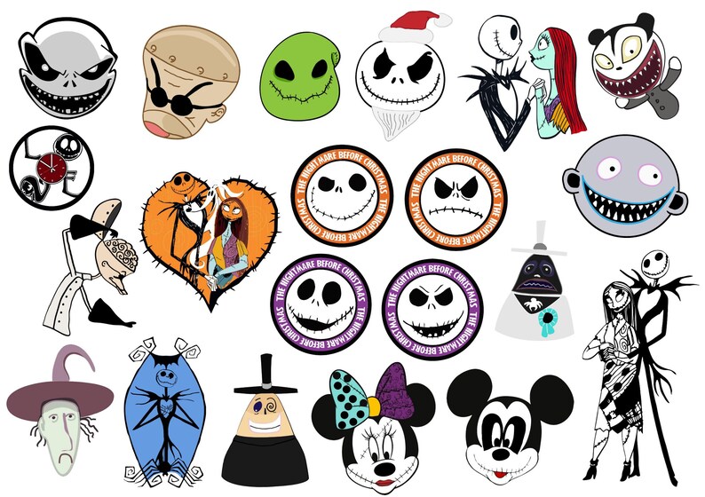 Download 1500 Nightmare Before Christmas SVG Mega Bundle | Etsy