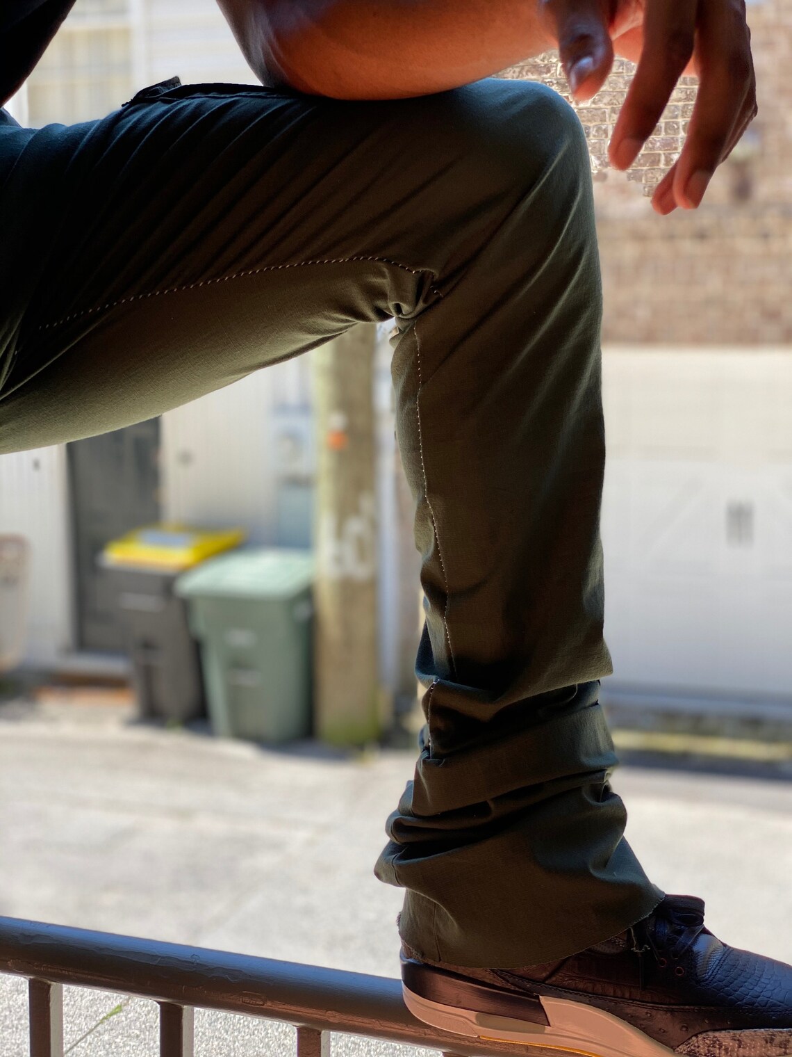 stacked cargos