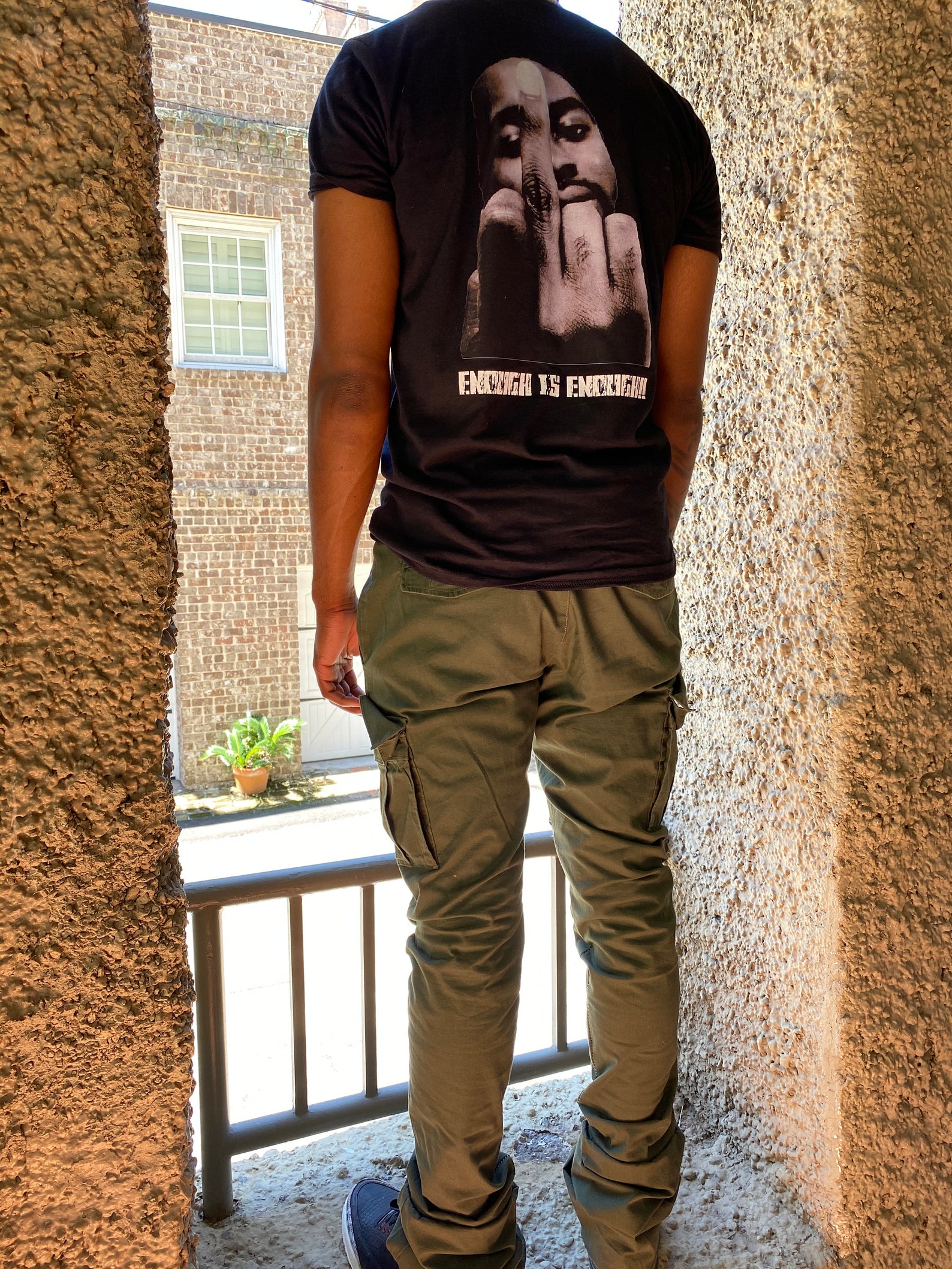 Hunter green stack cargos pants | Etsy