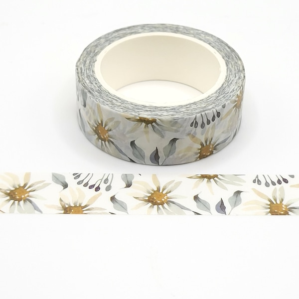 Vom Wind verwehte Gänseblümchen Washi Tape: Vintage Tape