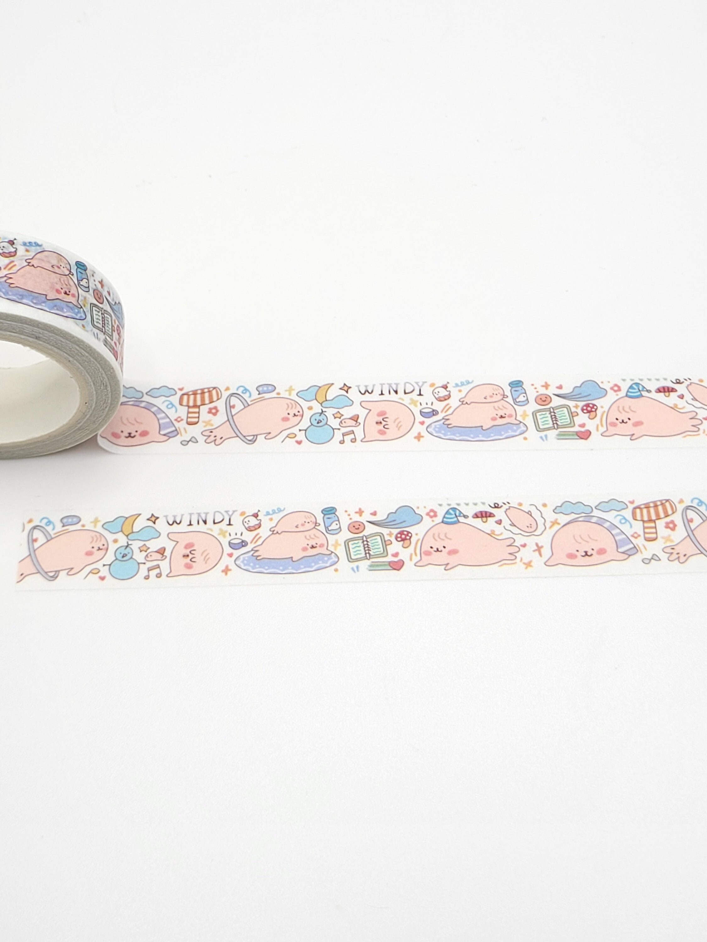 Kawaii Baby Cow Washi Tape, Cute Cow Decorative Tapes – MyKawaiiCrate