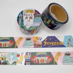 Osaka Japan Washi Tape: Hyogensha Clear Masking Tape