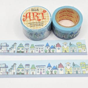 Village Washi Tape: Japanese Masking Tape for Planners & Crafts