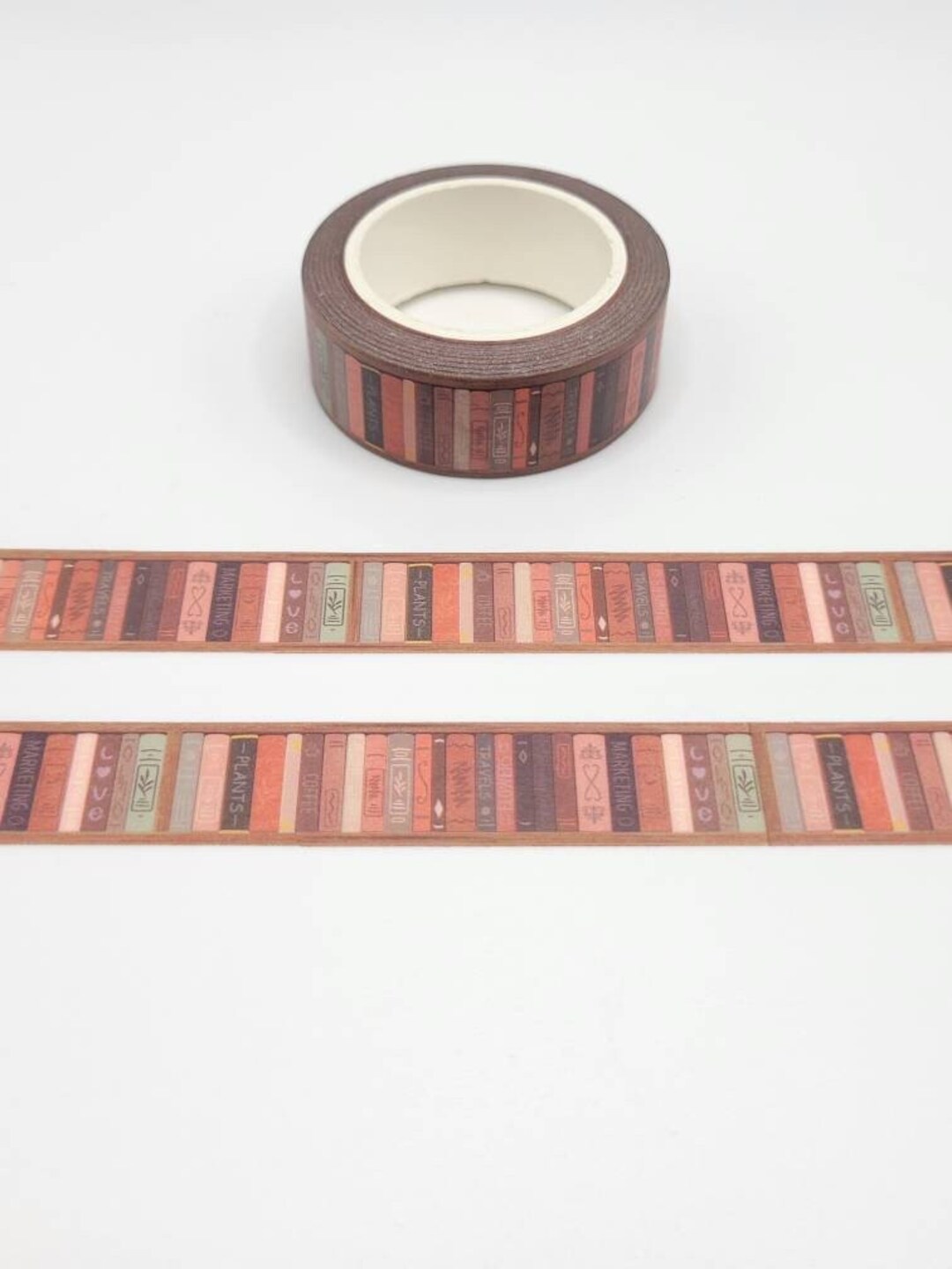 Library Books Washi Tape / Librarian Gift / Pen Pal Gift / BUJO or