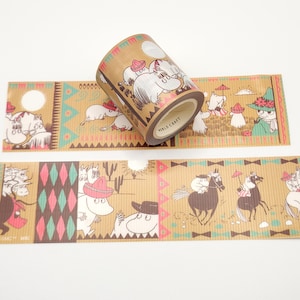The Moomins Packing Tape / Trolls Curing Tape / The Moomins Tape / Horses and Cows Tape / Japanese Tape / Pen Pal Gift / Cowboy Moomins Deco