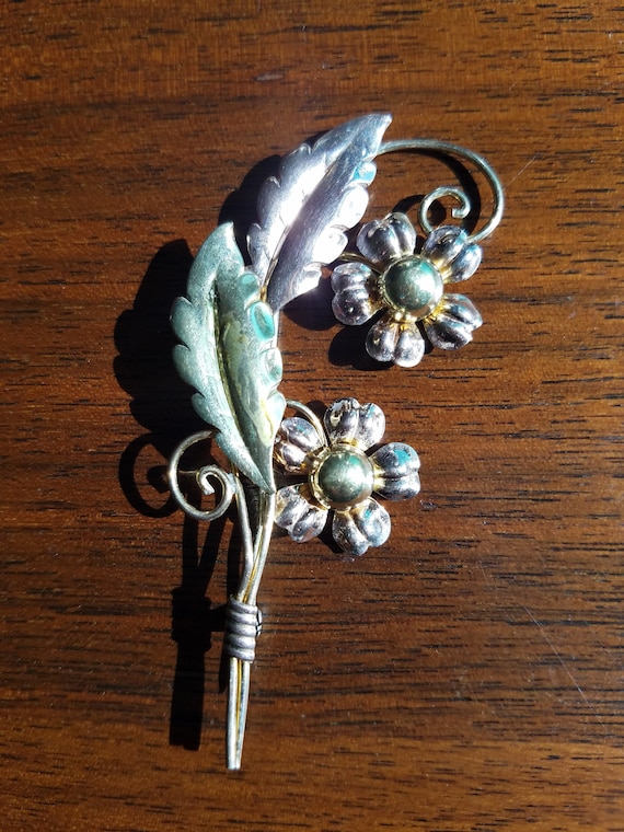 12K GF Sterling Van Dell Brooch Etsy UK