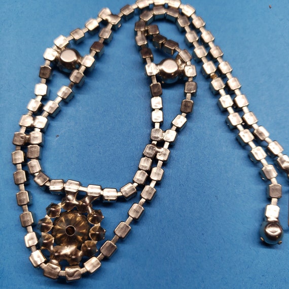 1930s Rhinestone Necklace - image 6