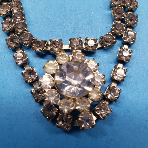 1930s Rhinestone Necklace - image 5