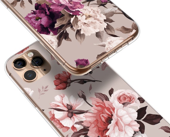 Toegepast Bende Boodschapper Floral Flower Phone Case Cover for Apple Iphone 14 13 12 11 X - Etsy