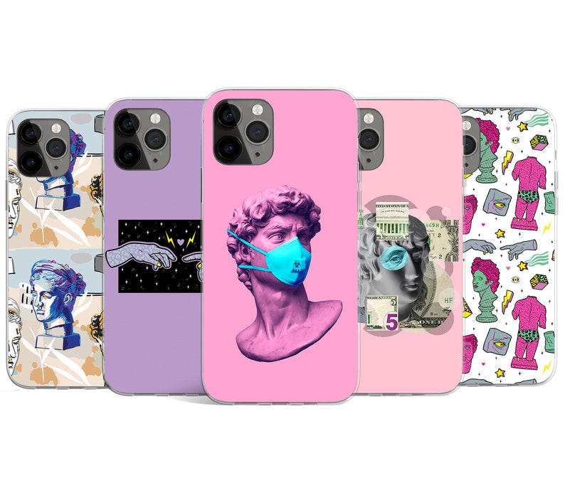 Aesthetic Modern Iconic Art Phone Case Abstract Cute Cover for Etsy UK