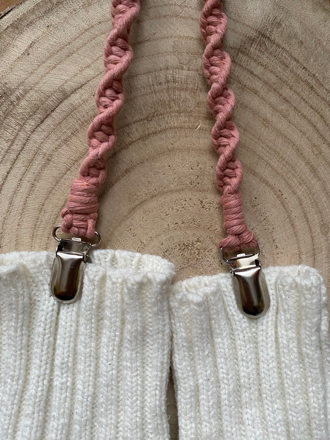 Blush Pink Mitten Clips, Mitten Savers, Glove Clips for Adults, Adult
